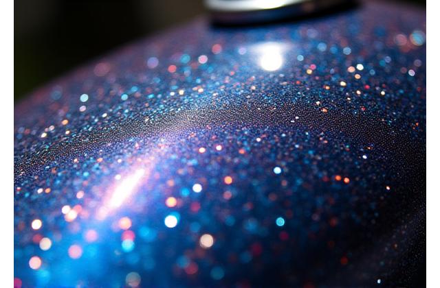 Metallic Flake Lackierung 'Galaxy'