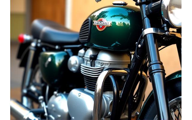 Klassische Triumph Restauration