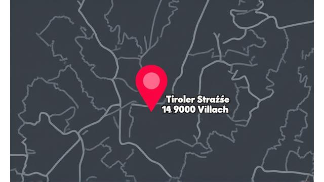 Karte von Villach mit Standort unserer Werkstatt
